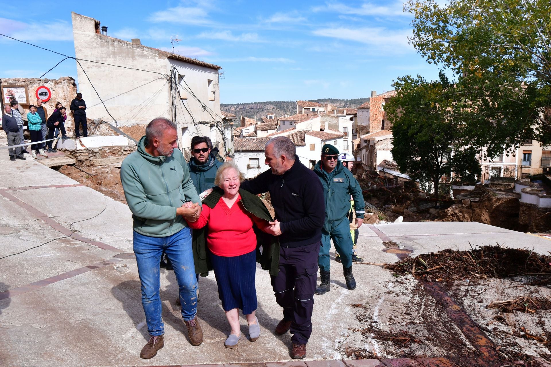 Los estragos por las inundaciones en Letur, en imágenes