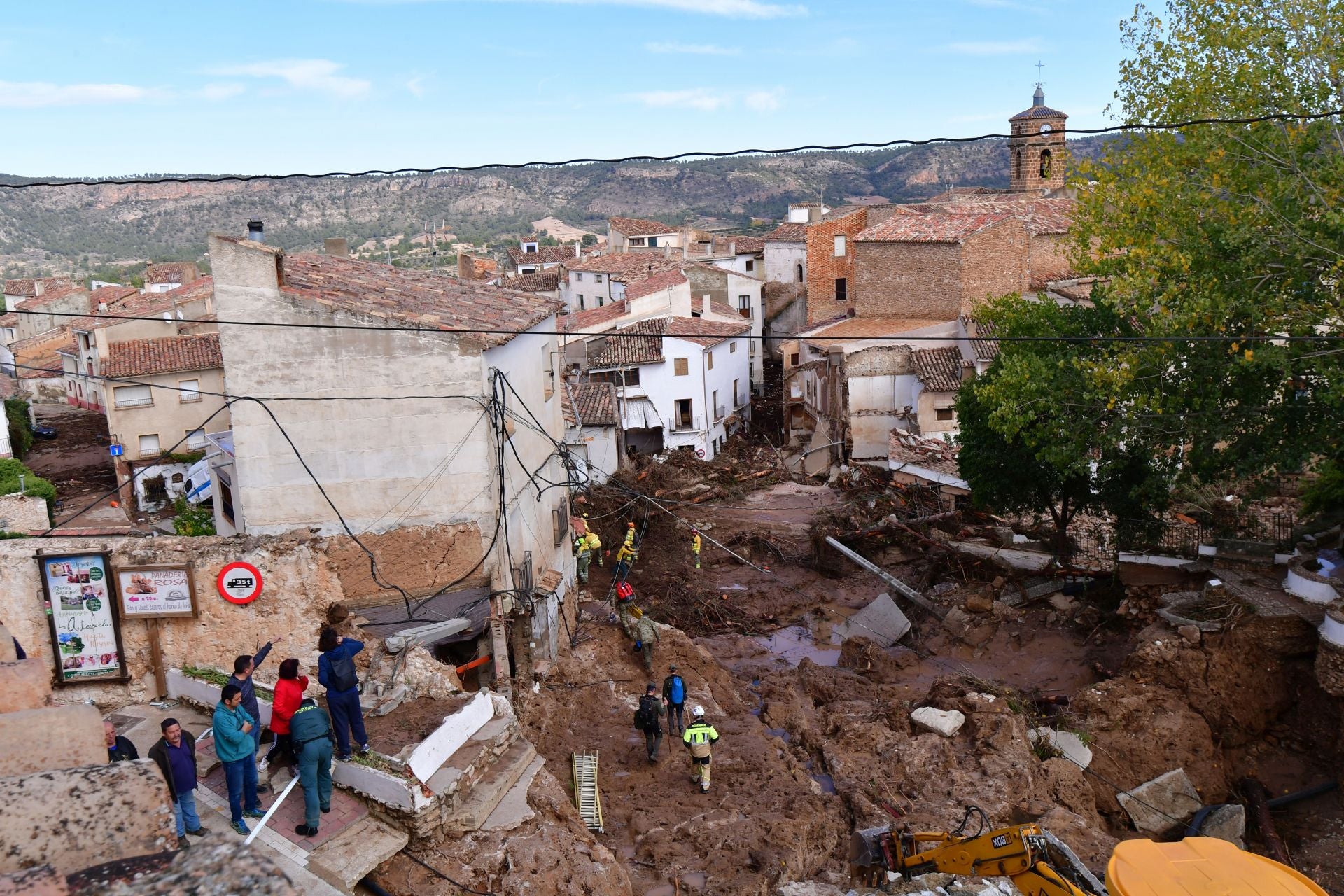 Los estragos por las inundaciones en Letur, en imágenes