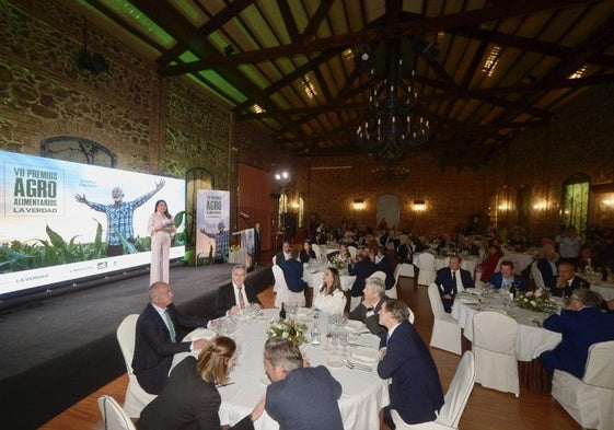 Instante de la gala de los Premios Agro, en la pasada edición.