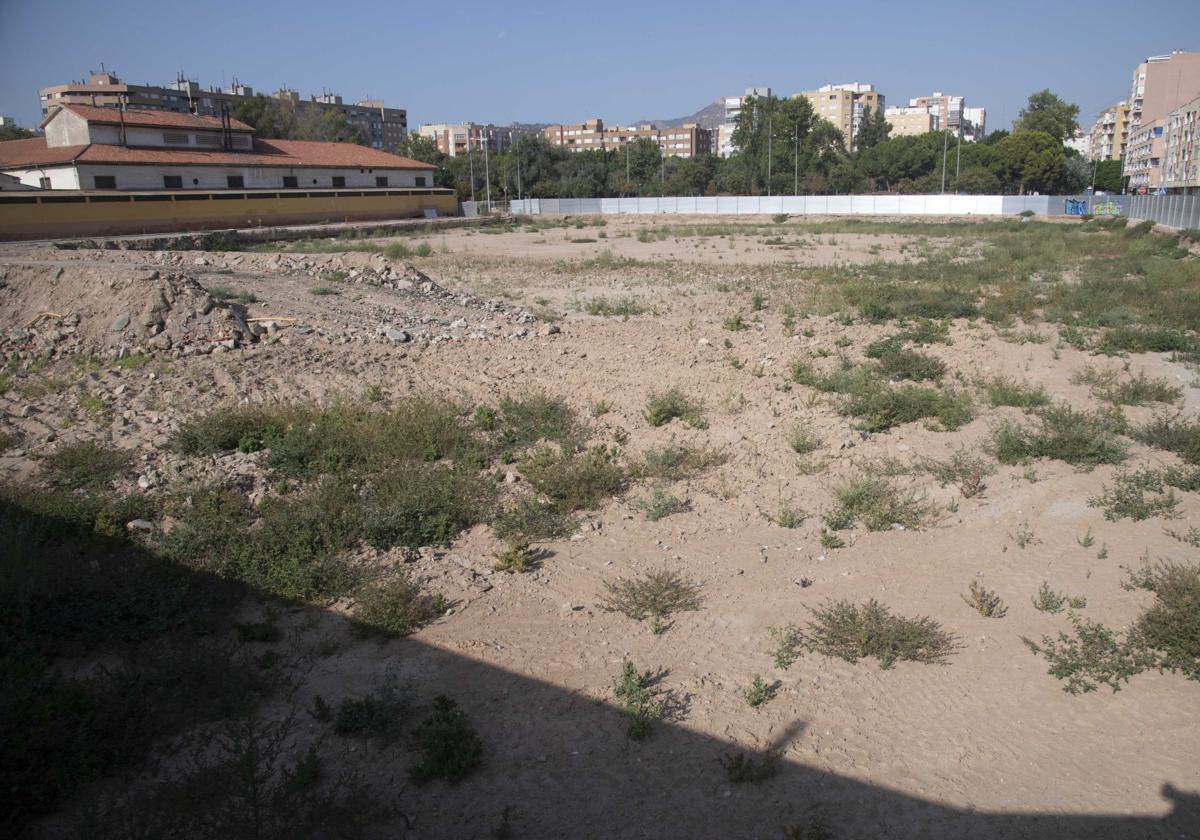 Terrenos donde estaba el antiguo cuartel de la Guardia Civil, y donde será construido el nuevo.