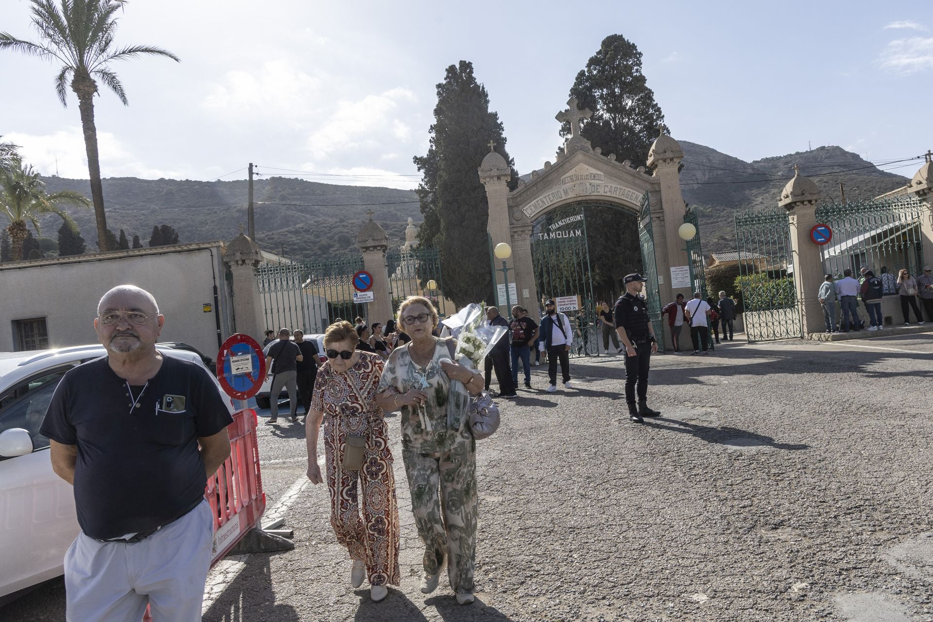 Las imágenes del Día de Todos los Santos en Cartagena