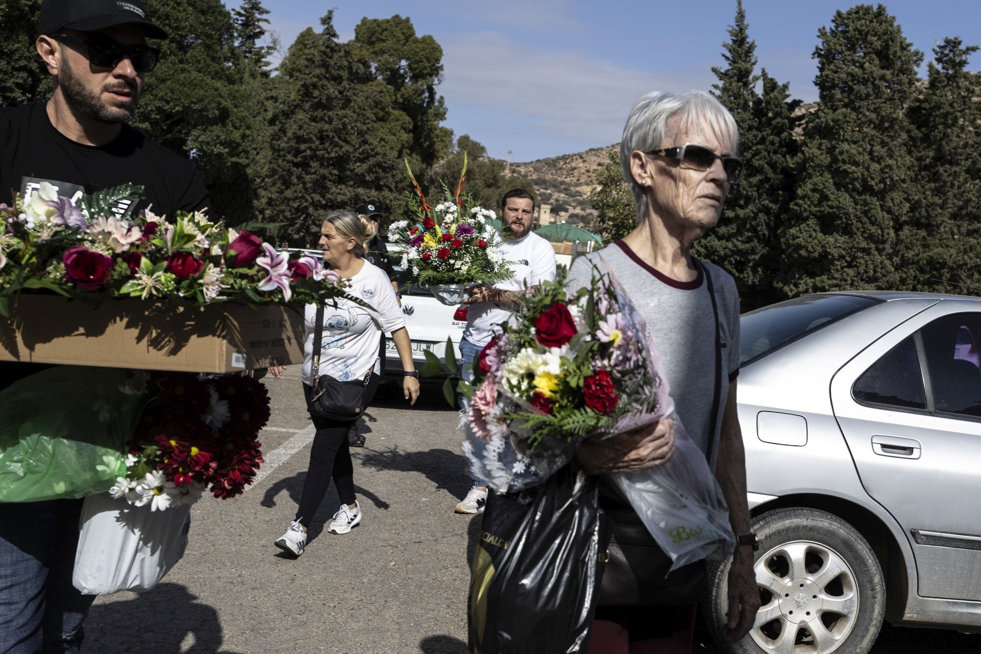 Las imágenes del Día de Todos los Santos en Cartagena
