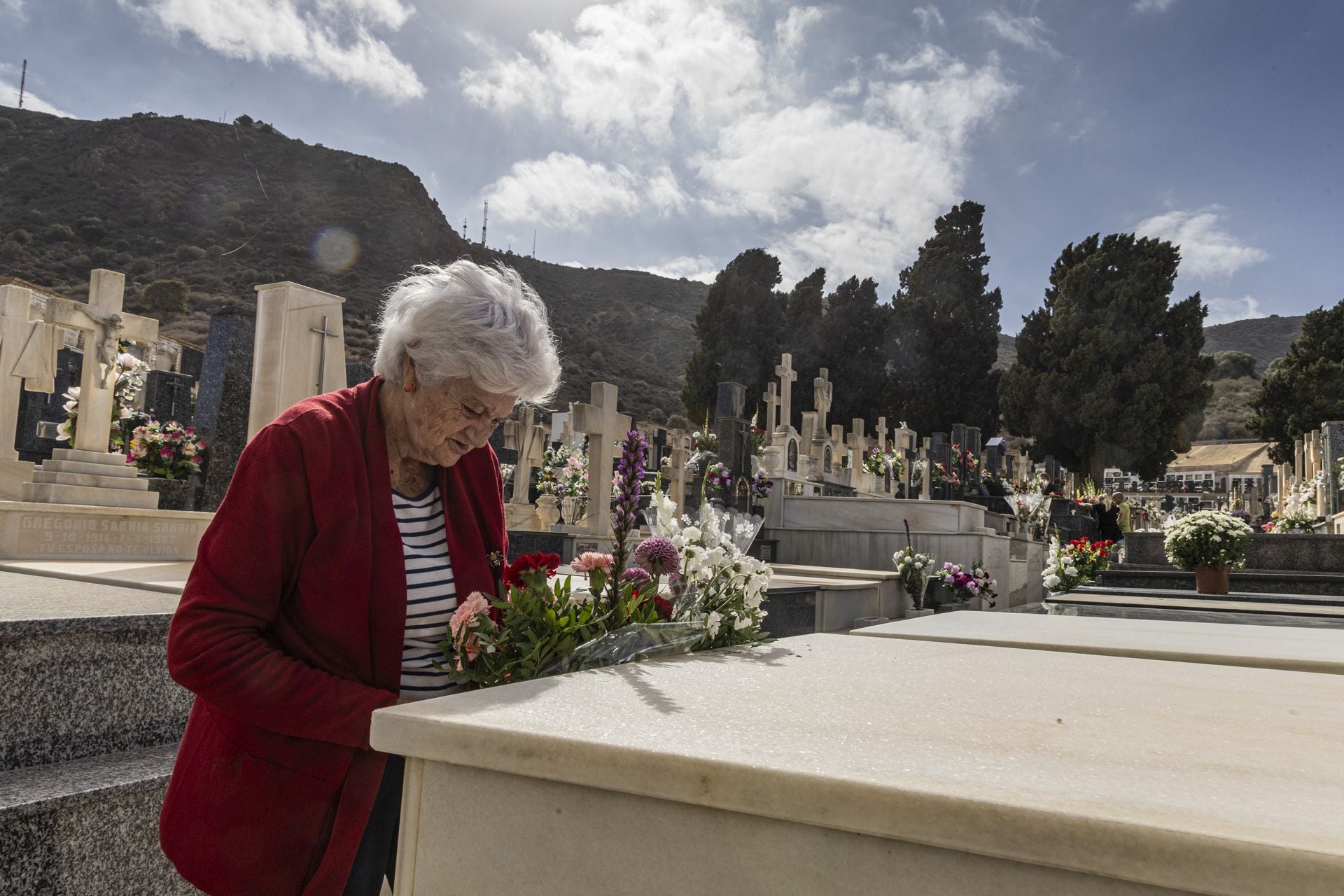 Las imágenes del Día de Todos los Santos en Cartagena