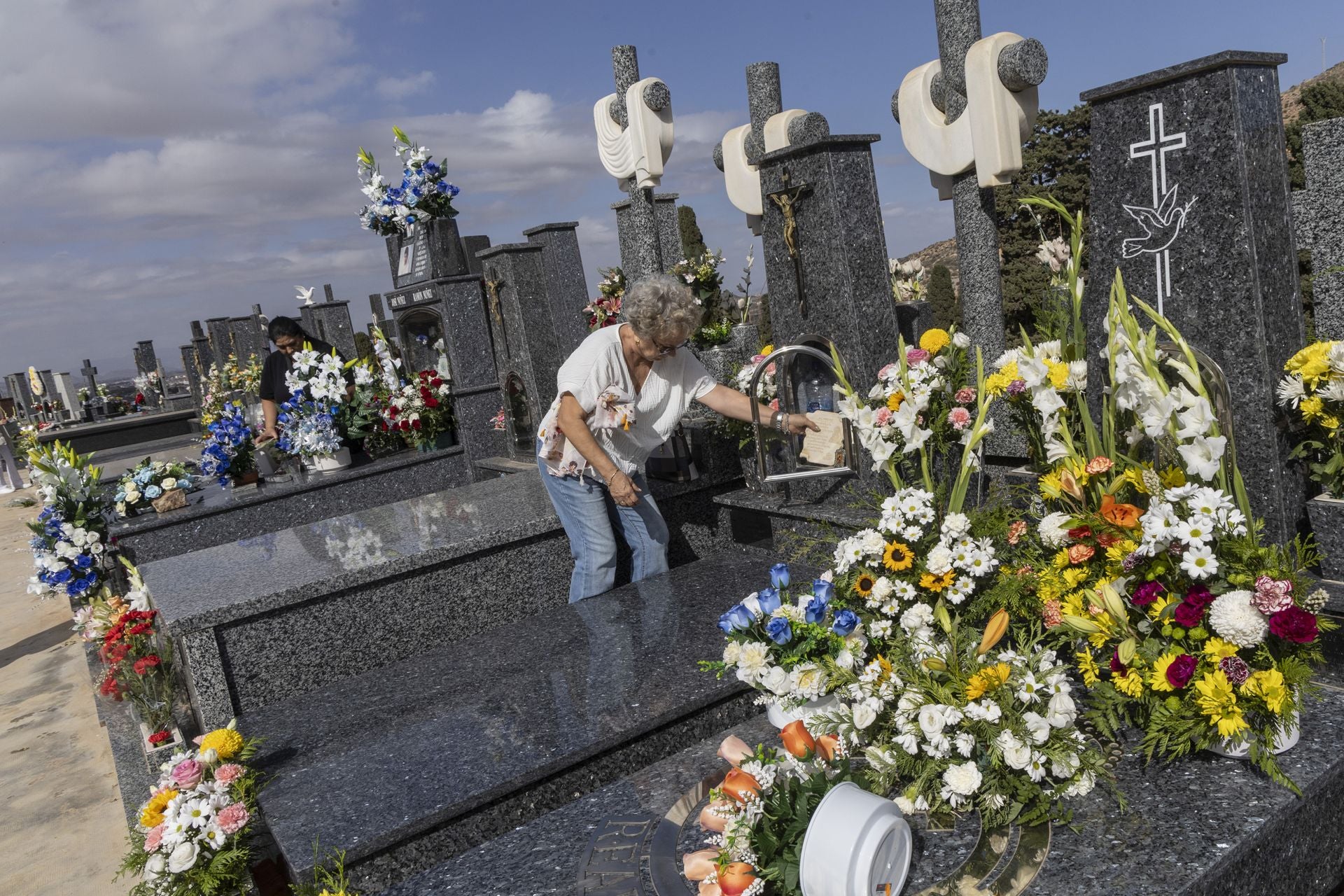 Las imágenes del Día de Todos los Santos en Cartagena