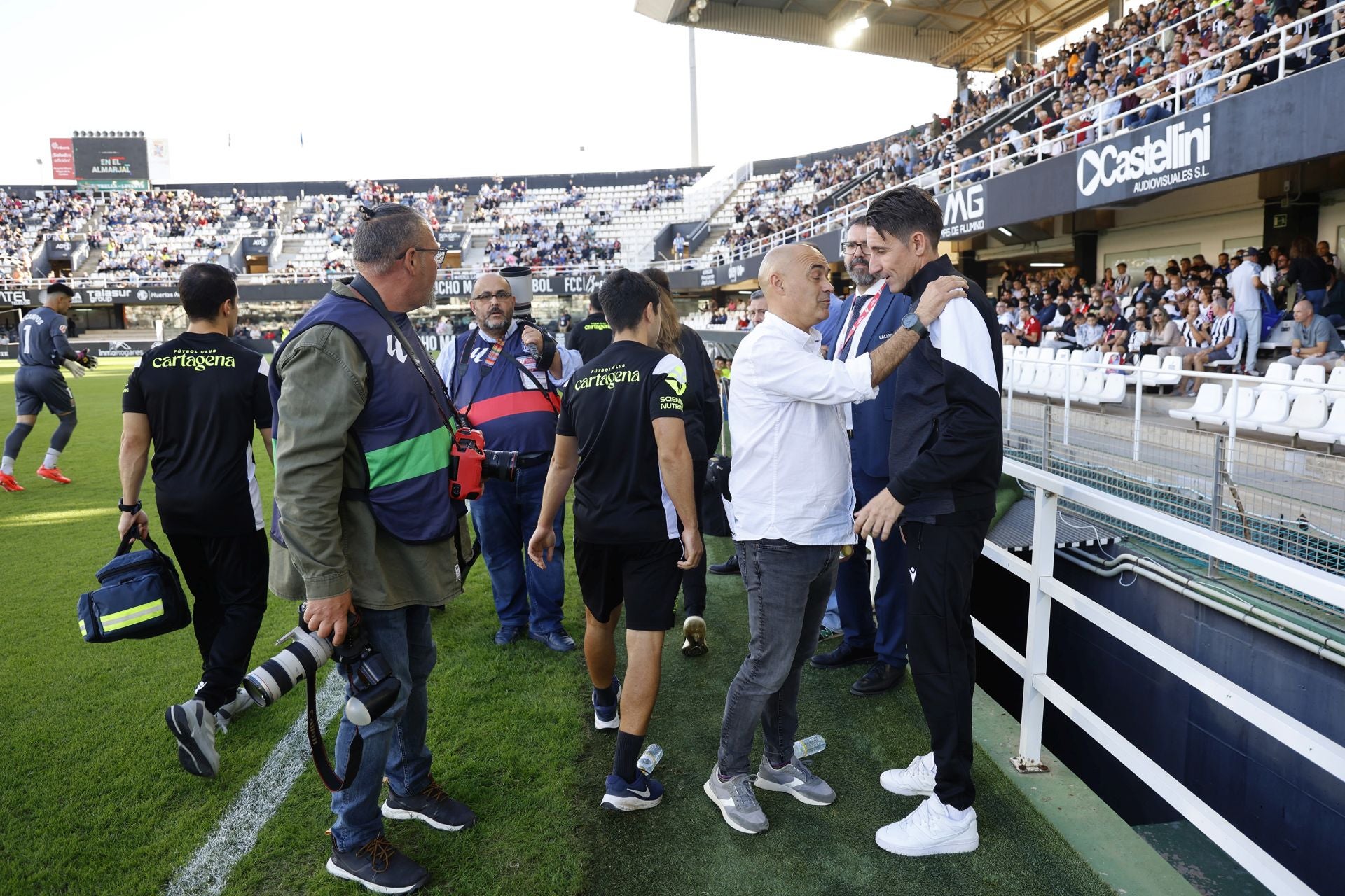 La derrota del Cartagena frente al Deportivo, en imágenes