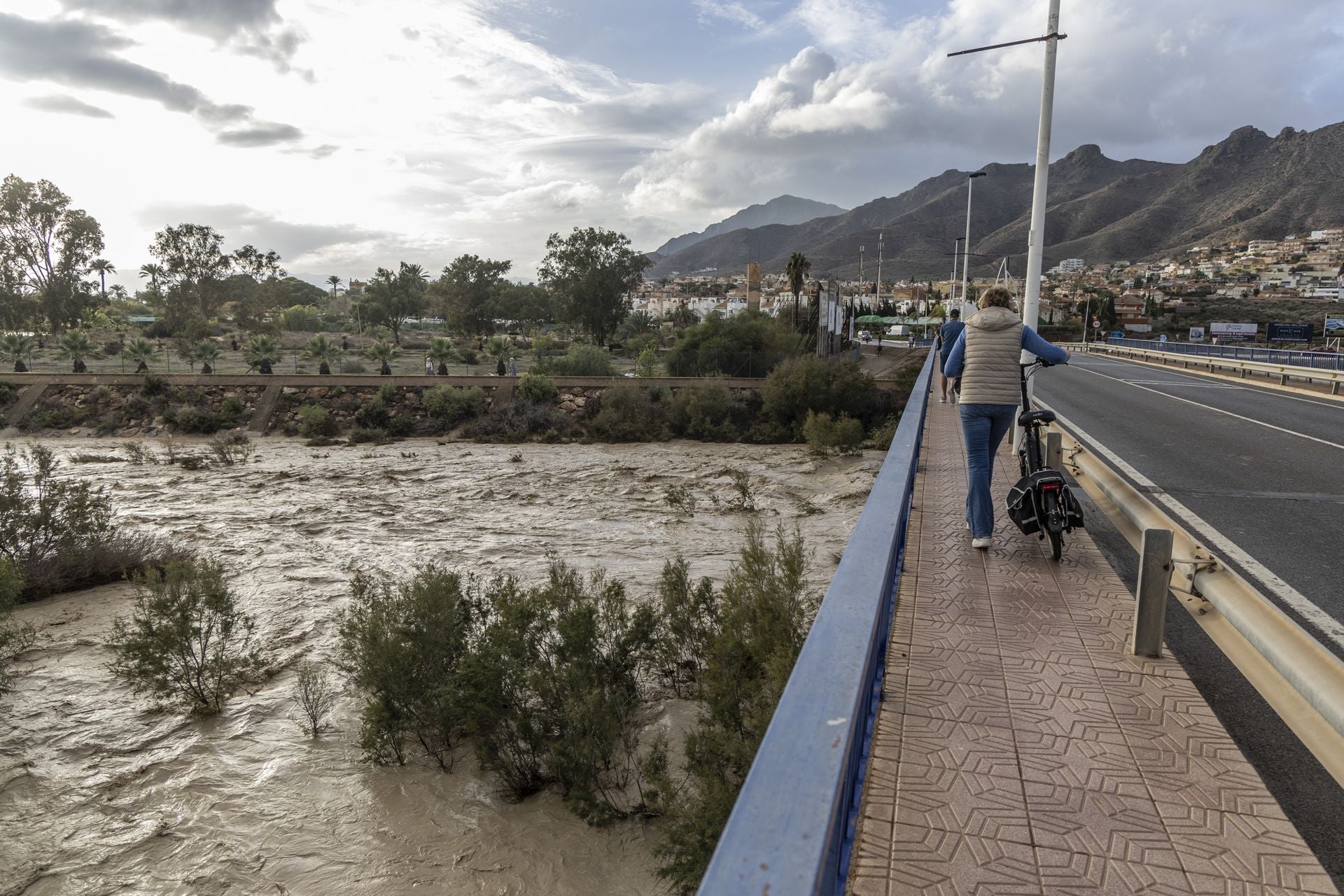 En imágenes | Mazarrón se lleva la peor parte de la alerta naranja por lluvia