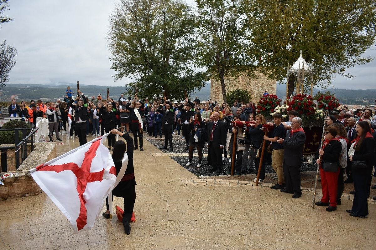 Abanilla peregrina a Caravaca - Rodaje de Bandera II