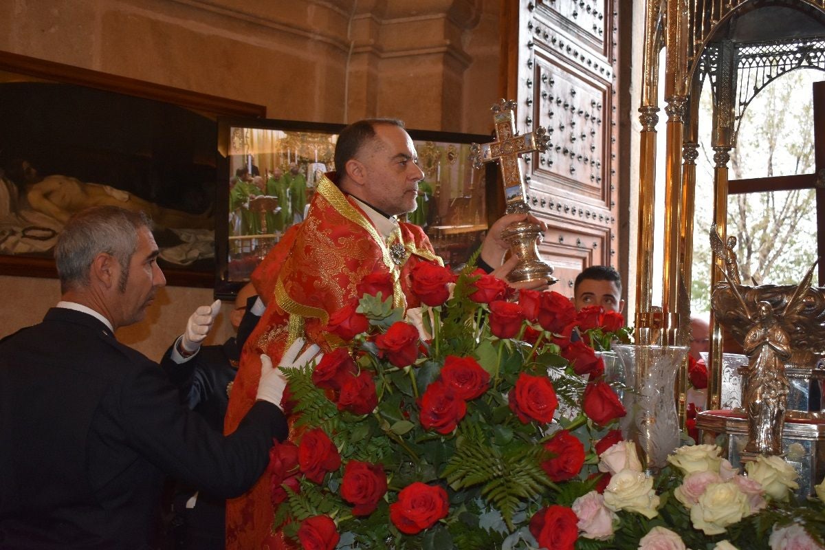 Abanilla peregrina a Caravaca - Misa del Peregrino