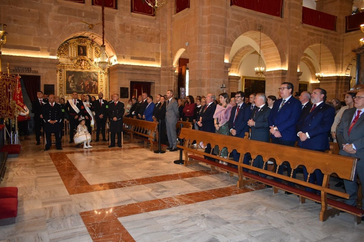Abanilla peregrina a Caravaca - Misa del Peregrino