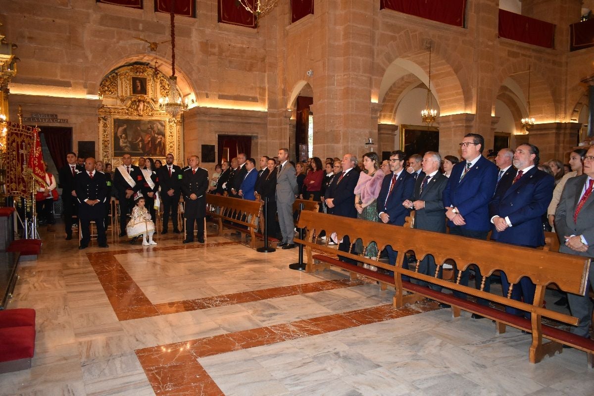 Abanilla peregrina a Caravaca - Misa del Peregrino