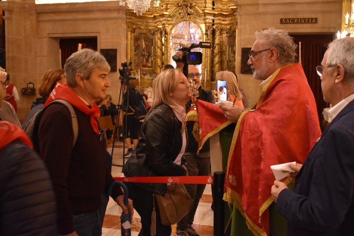 Abanilla peregrina a Caravaca - Misa del Peregrino