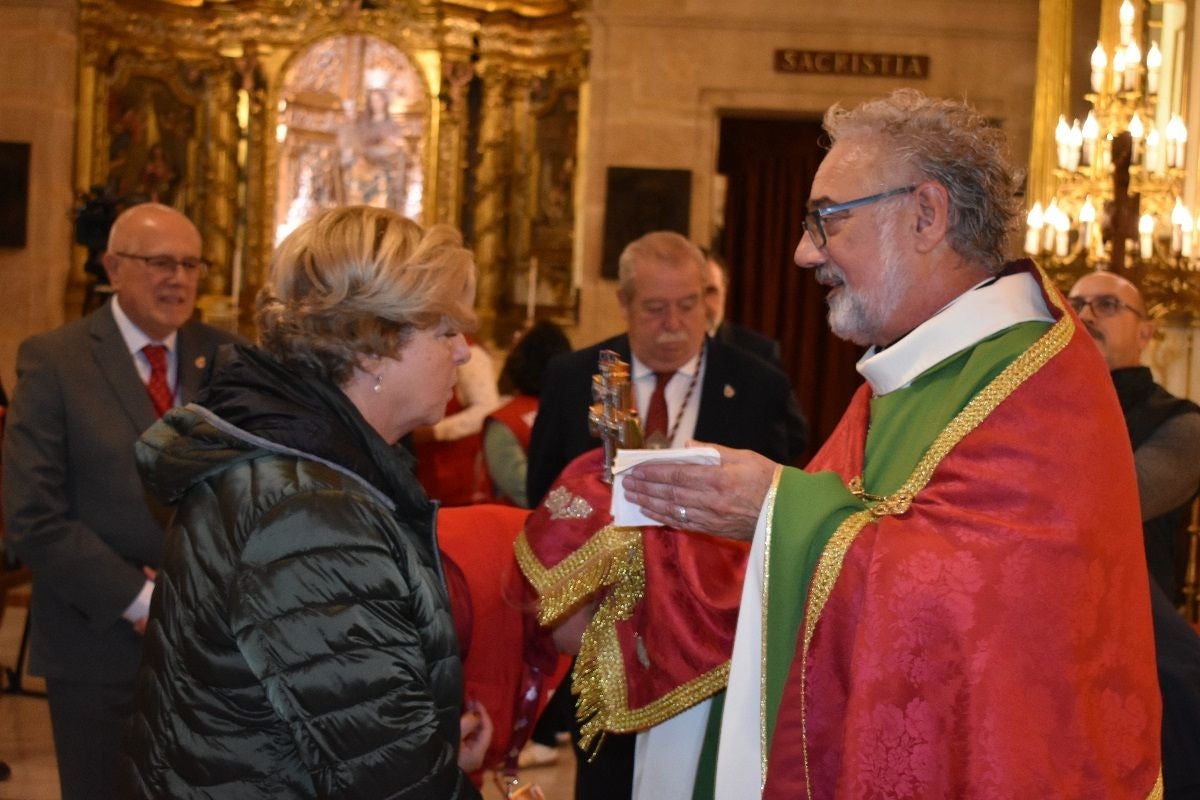 Abanilla peregrina a Caravaca - Misa del Peregrino