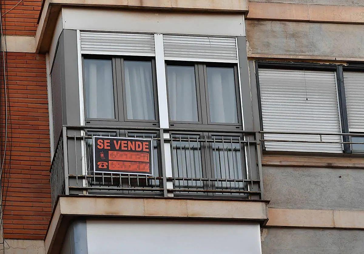 Una vivienda en venta en Murcia, en una imagen de archivo.