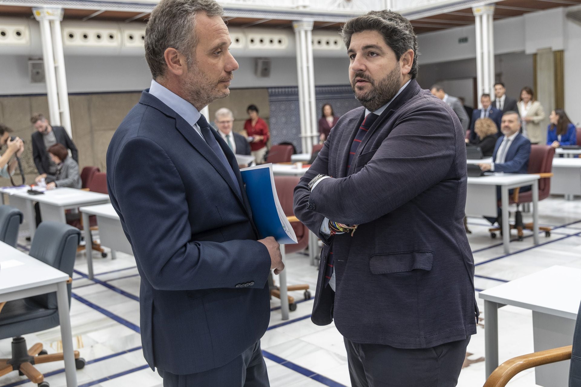 El Pleno de la Asamblea Regional de este martes, en imágenes