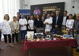 Presentación de Región de Murcia Gastronómica en Cartagena, este jueves.