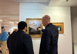 Inauguración, este martes, de la exposición de Roberto Ferrández en el Museo de la Reconquista.