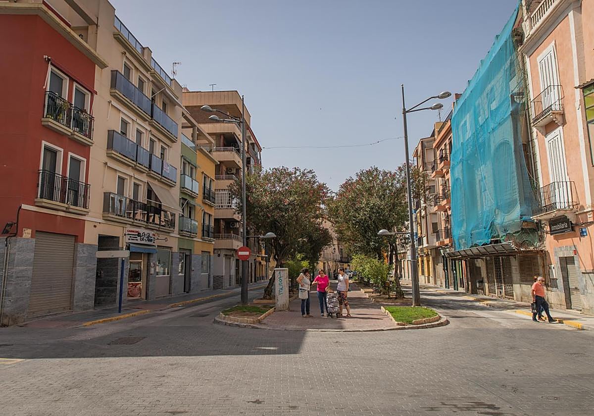 Estado actual del Paseo Calvo Sotelo, en una imagen de archivo.