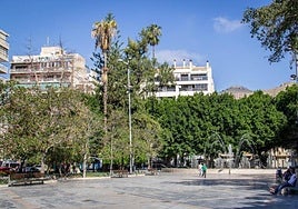 La Glorieta Gabriel Miró de Orihuela, en una imagen de archivo.