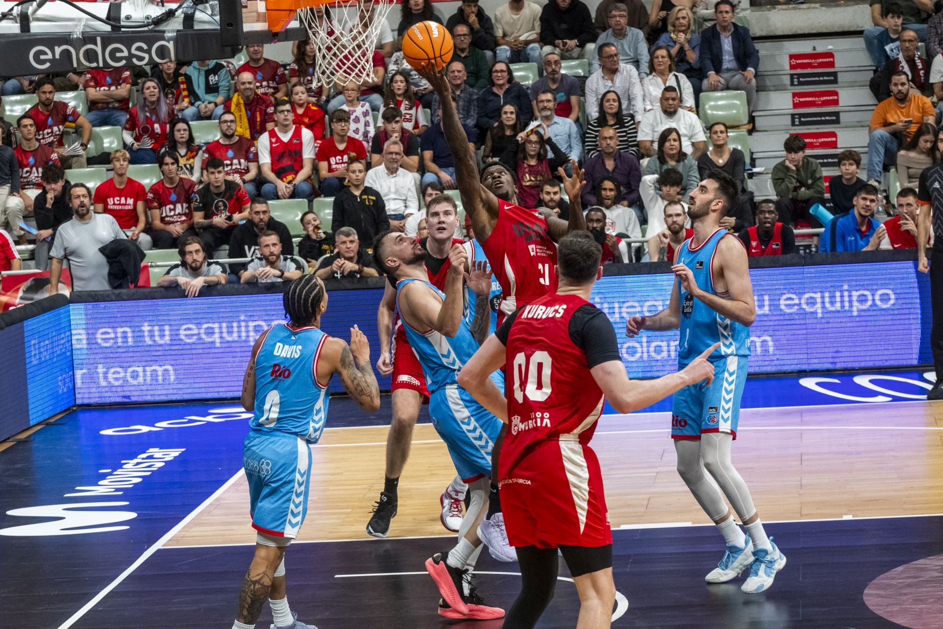 La victoria del UCAM Murcia ante el Breogán, en imágenes