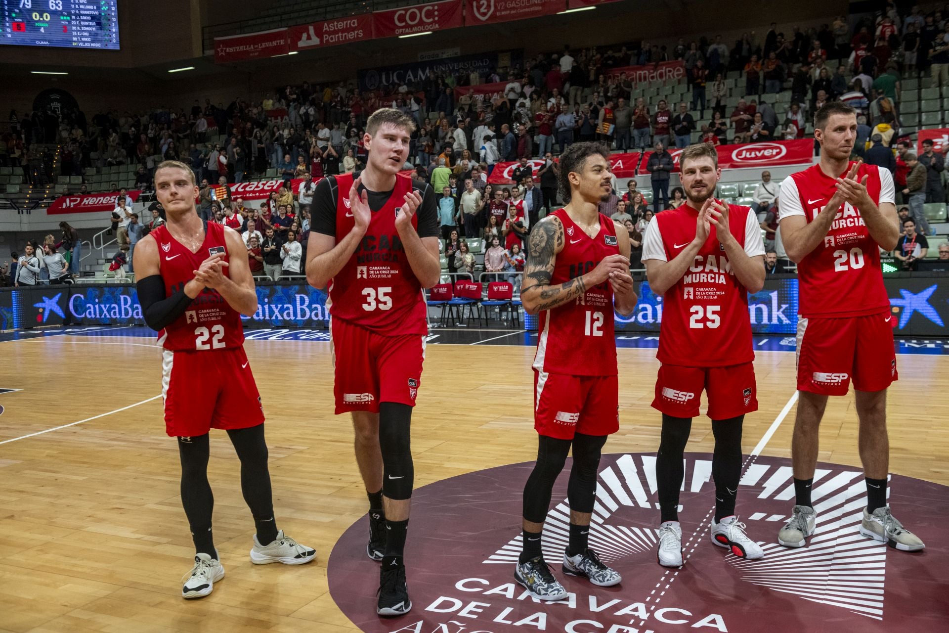 La victoria del UCAM Murcia ante el Breogán, en imágenes