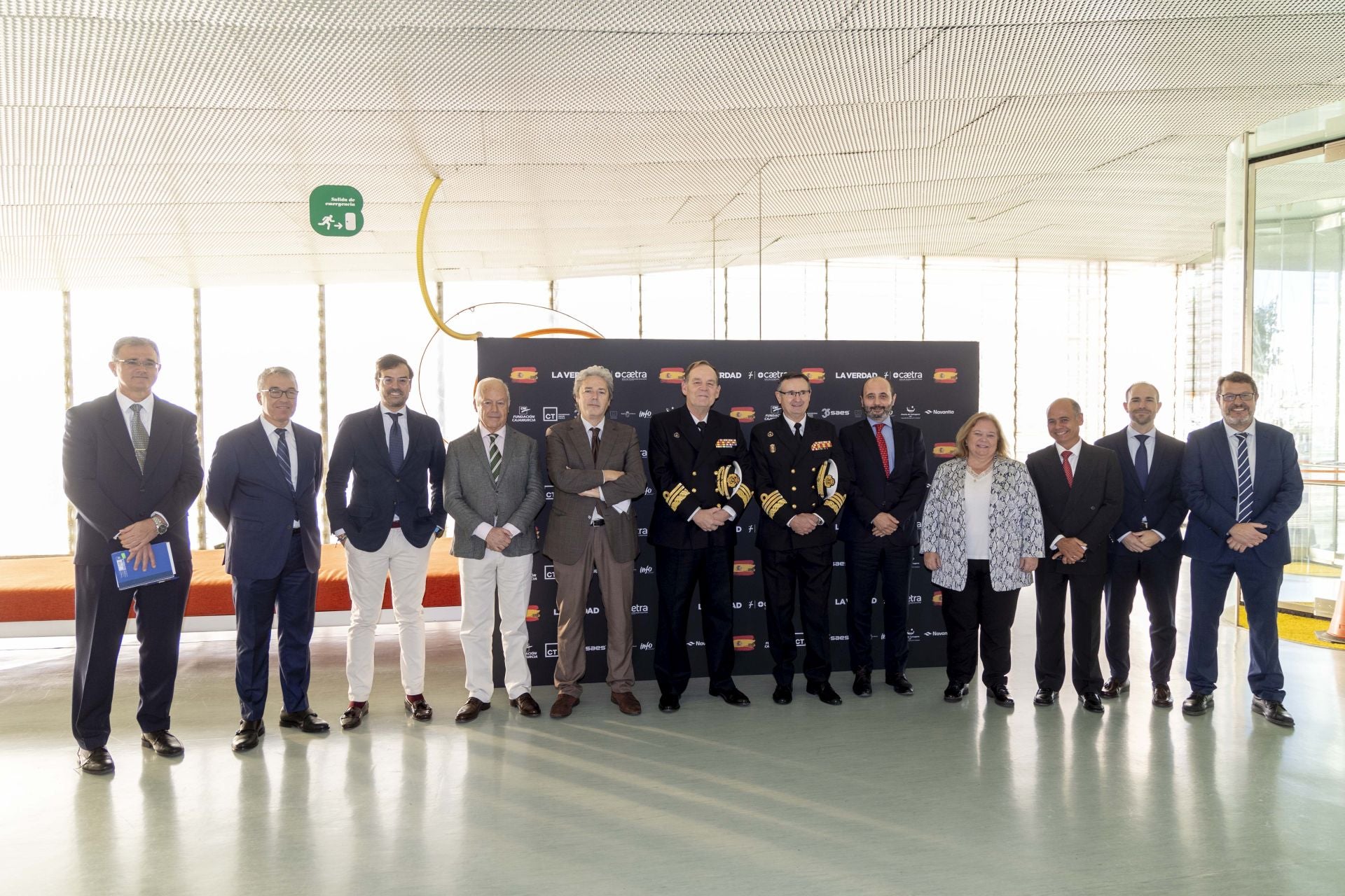 Aula de Seguridad y Fuerzas Armadas en Cartagena, en imágenes