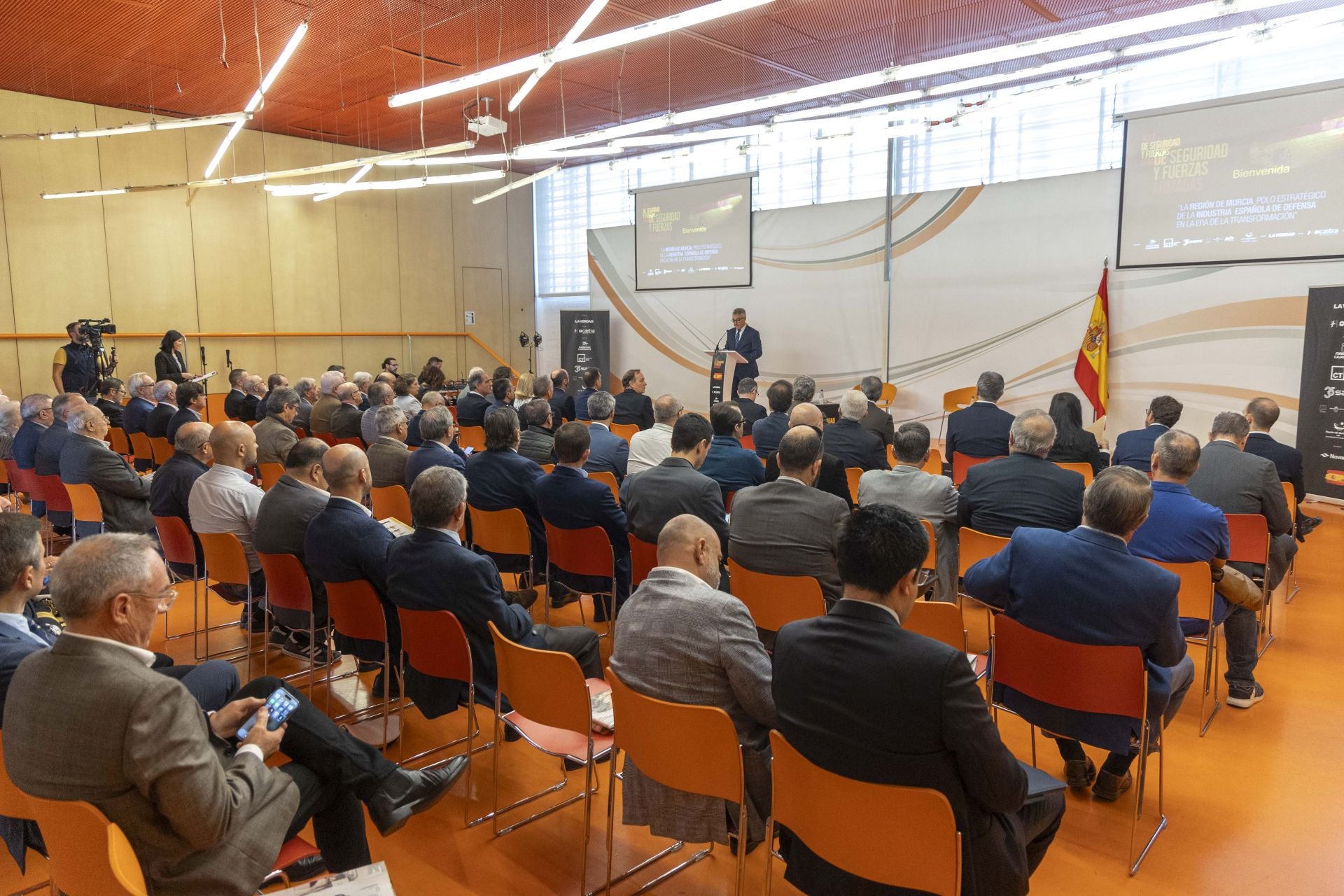 Aula de Seguridad y Fuerzas Armadas en Cartagena, en imágenes