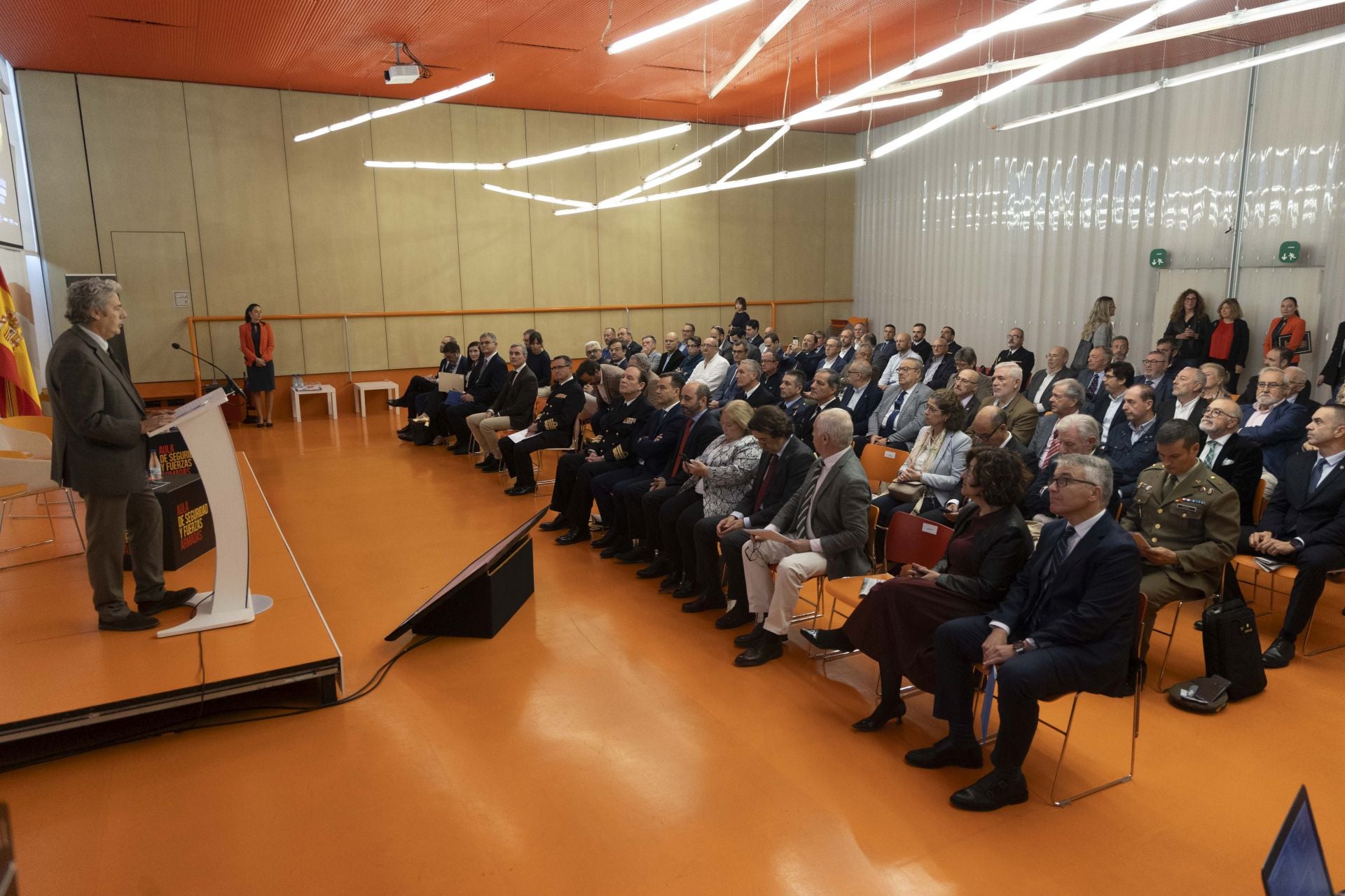 Aula de Seguridad y Fuerzas Armadas en Cartagena, en imágenes
