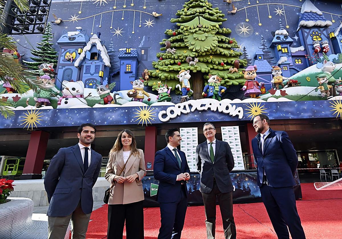 El escenario en el que se realizará el espectáculo de Cortylandia.
