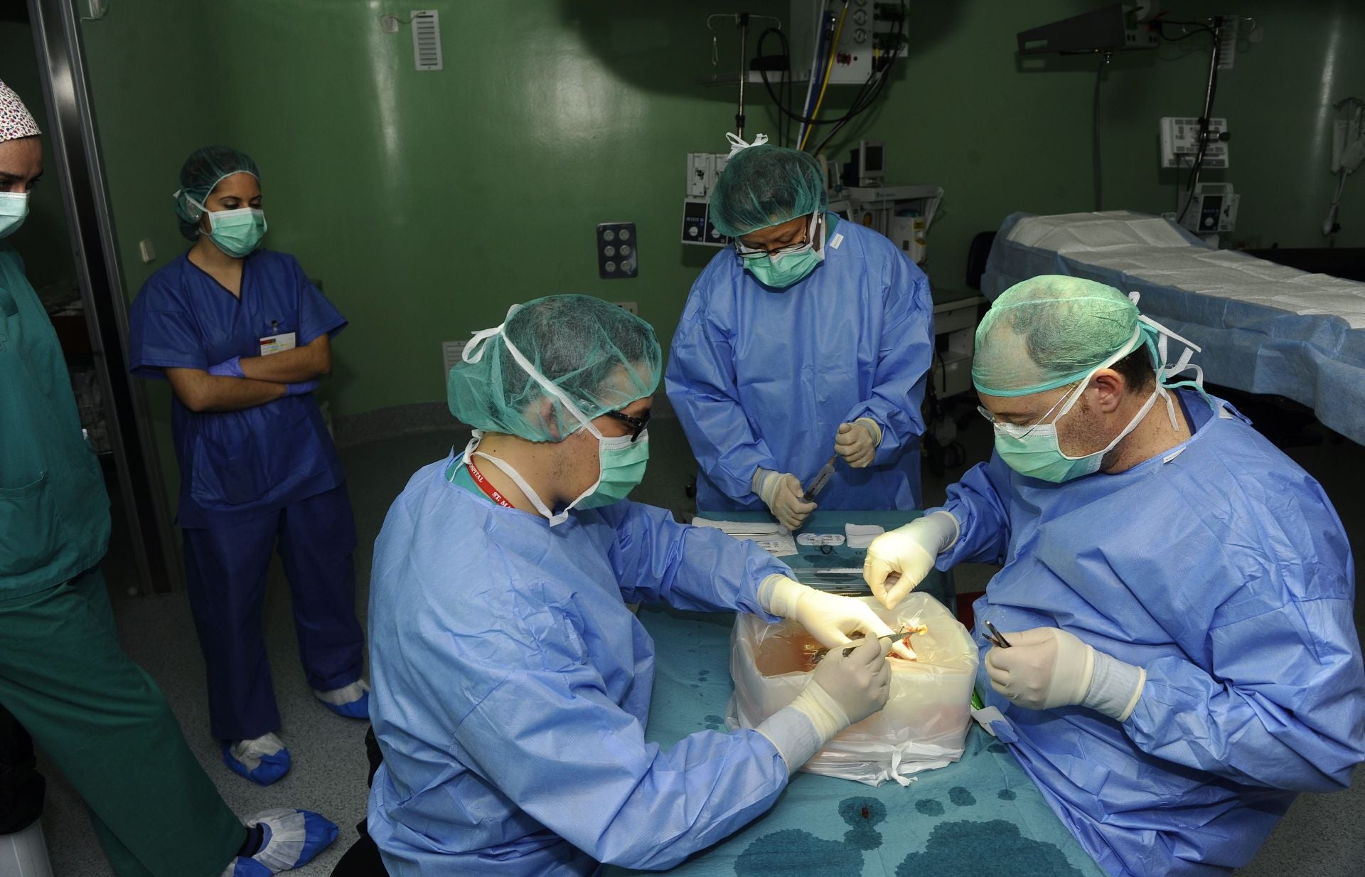 Imagen de archivo de un transplante.