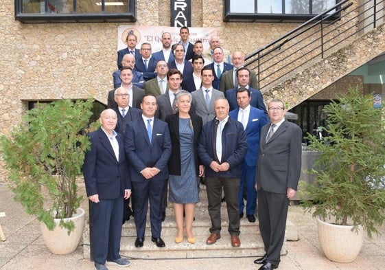 Galardonados en la gala de entrega de premios de El Quite de Calasparra.