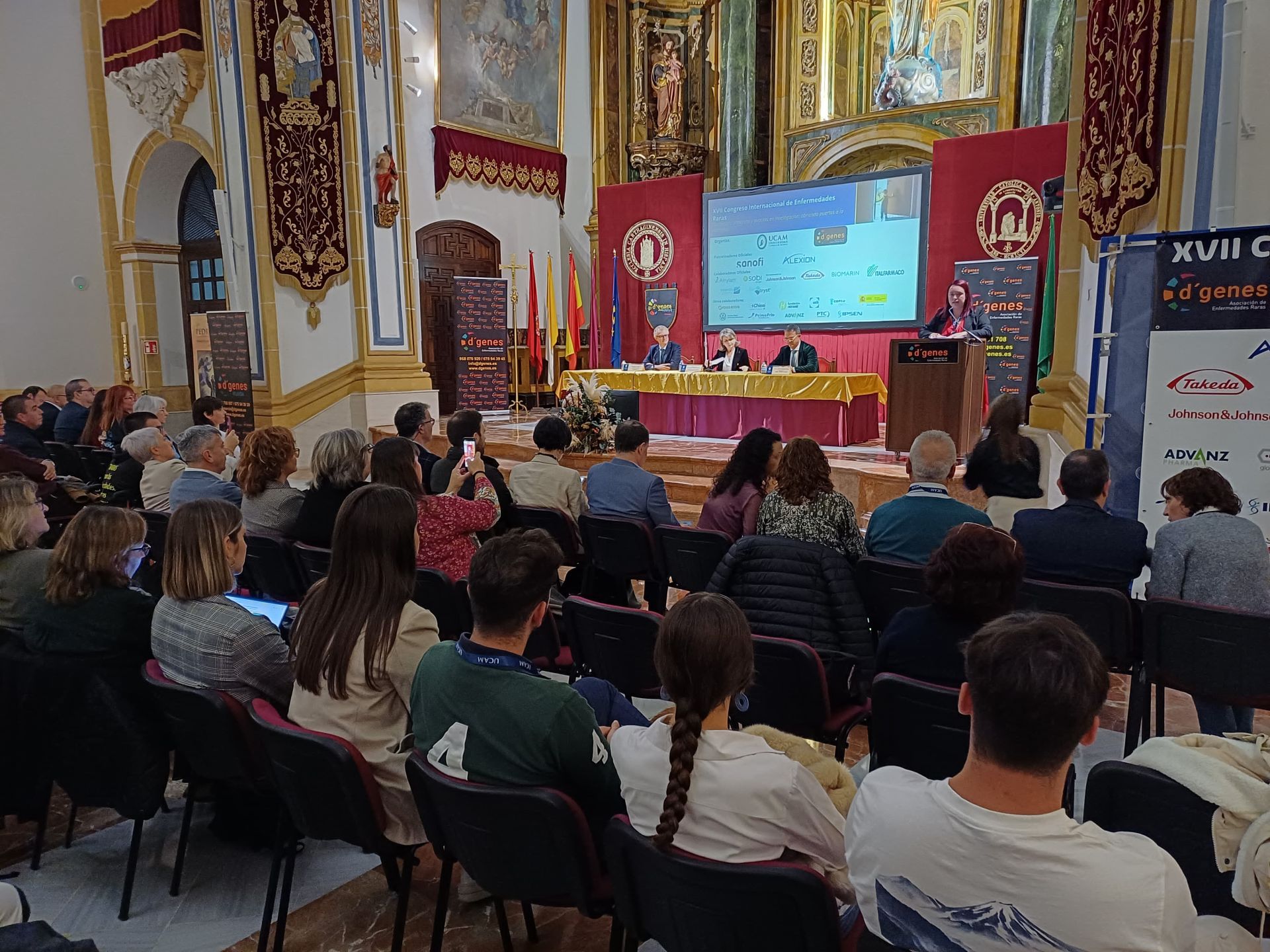 El XVII Congreso Internacional de Enfermedades Raras se celebra en la Universidad Católica San Antonio.