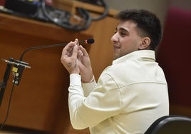 Imagen de El Tente durante el juicio.