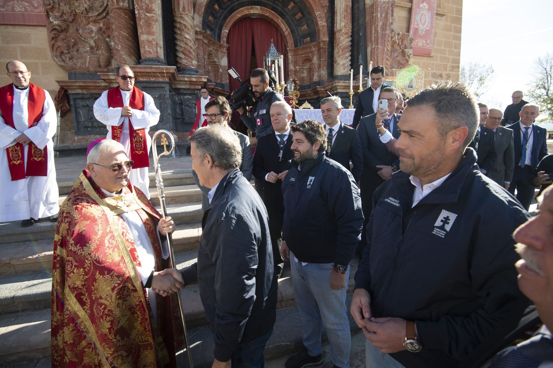 La visita de Alberto Núñez Feijóo a Caravaca, en imágenes