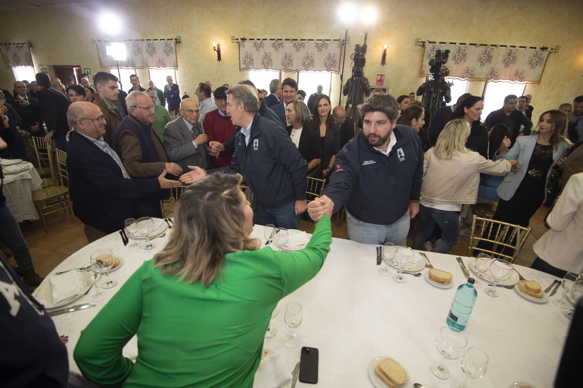 La visita de Alberto Núñez Feijóo a Caravaca, en imágenes