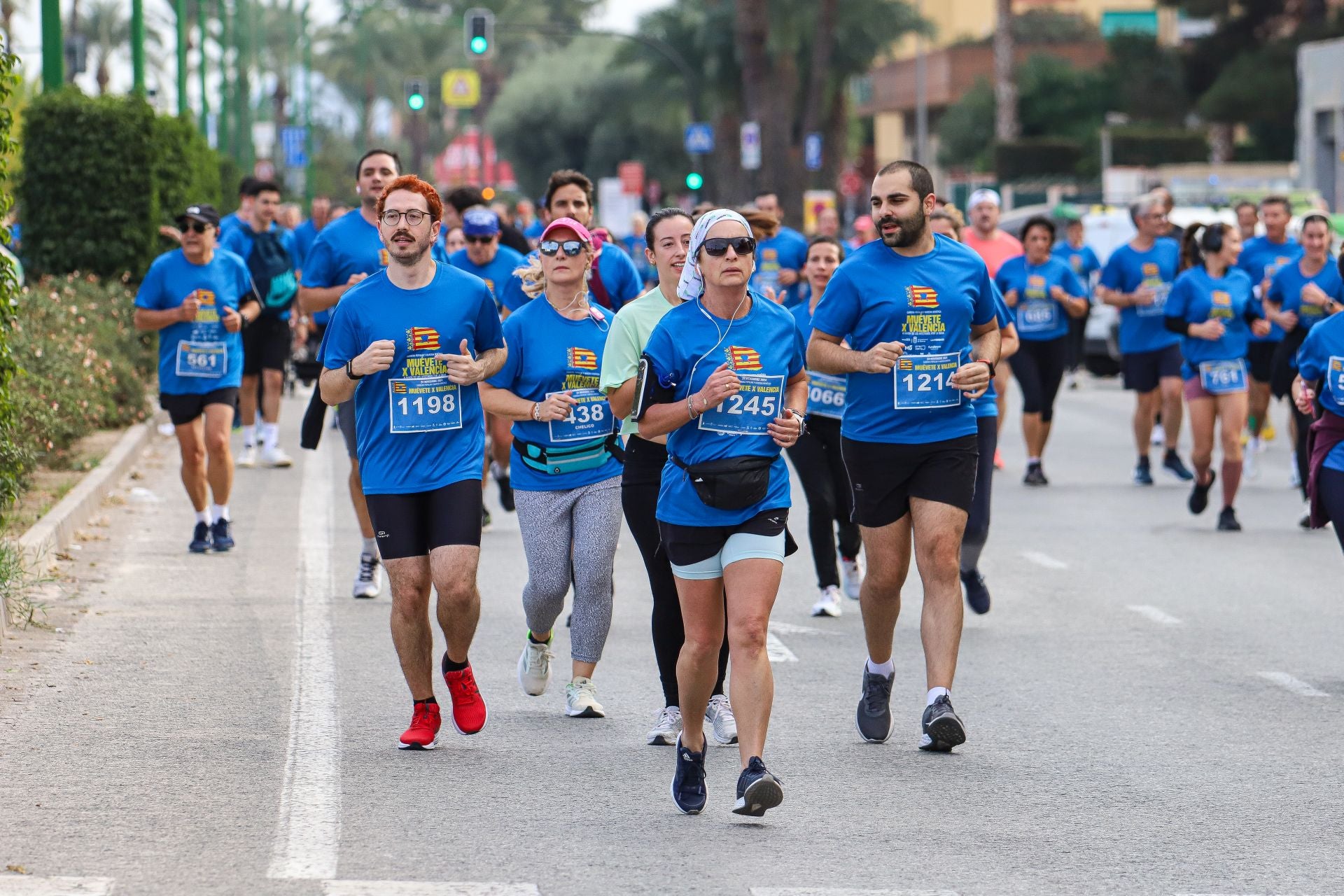 La carrera solidaria &#039;Muévete X Valencia&#039;, en imágenes (I)