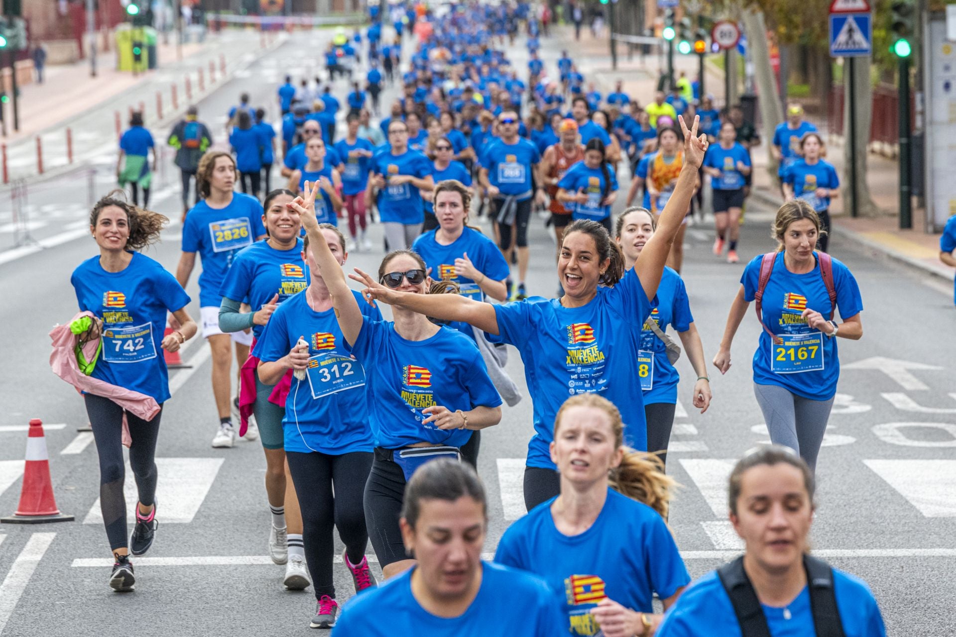 La carrera solidaria &#039;Muévete X Valencia&#039;, en imágenes (I)