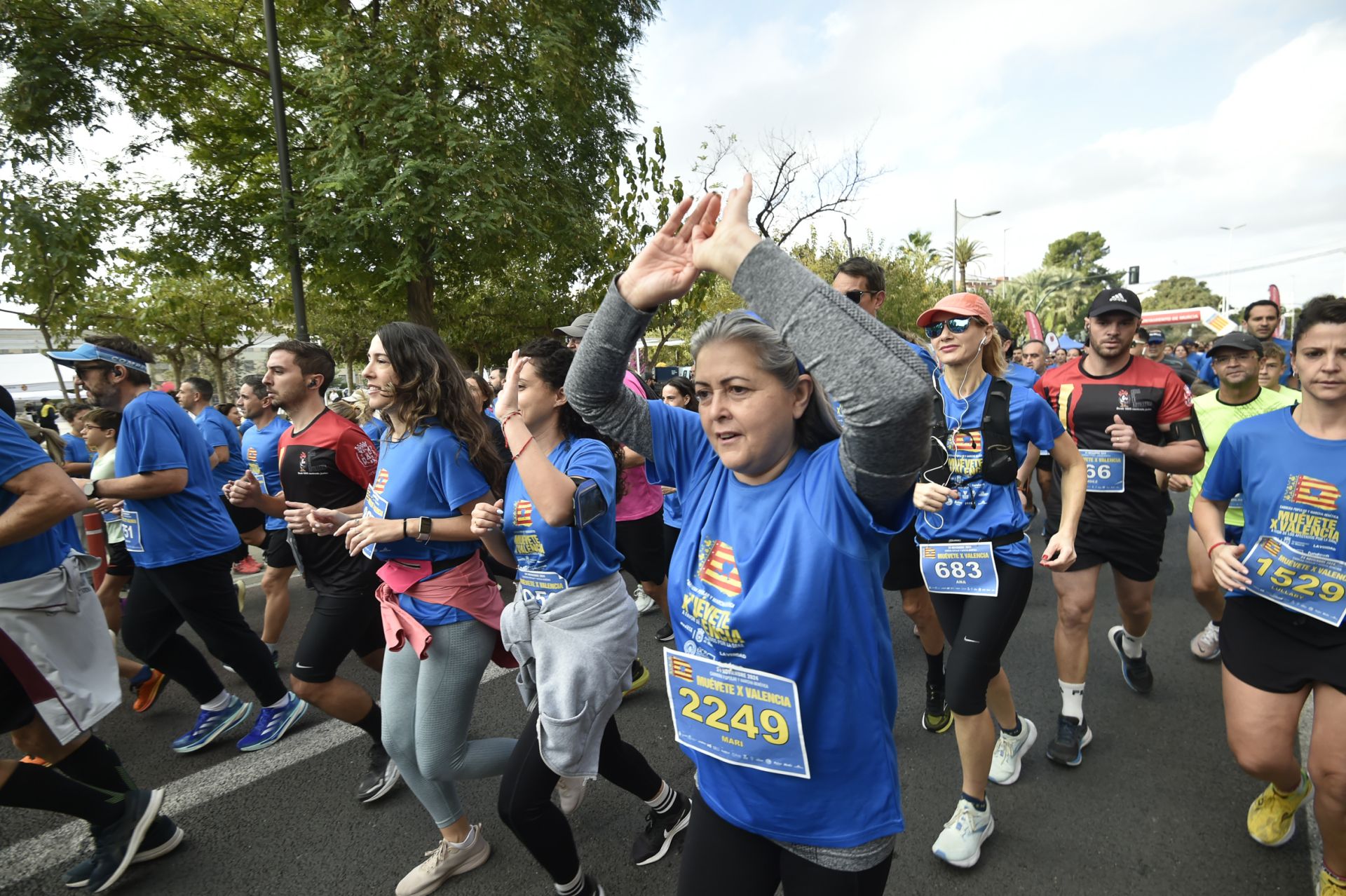 La carrera solidaria &#039;Muévete X Valencia&#039;, en imágenes (II)
