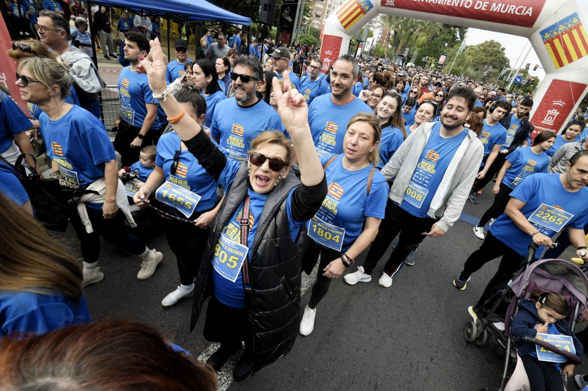 La carrera solidaria &#039;Muévete X Valencia&#039;, en imágenes (I)