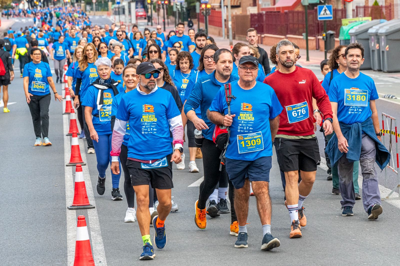 La carrera solidaria &#039;Muévete X Valencia&#039;, en imágenes (I)