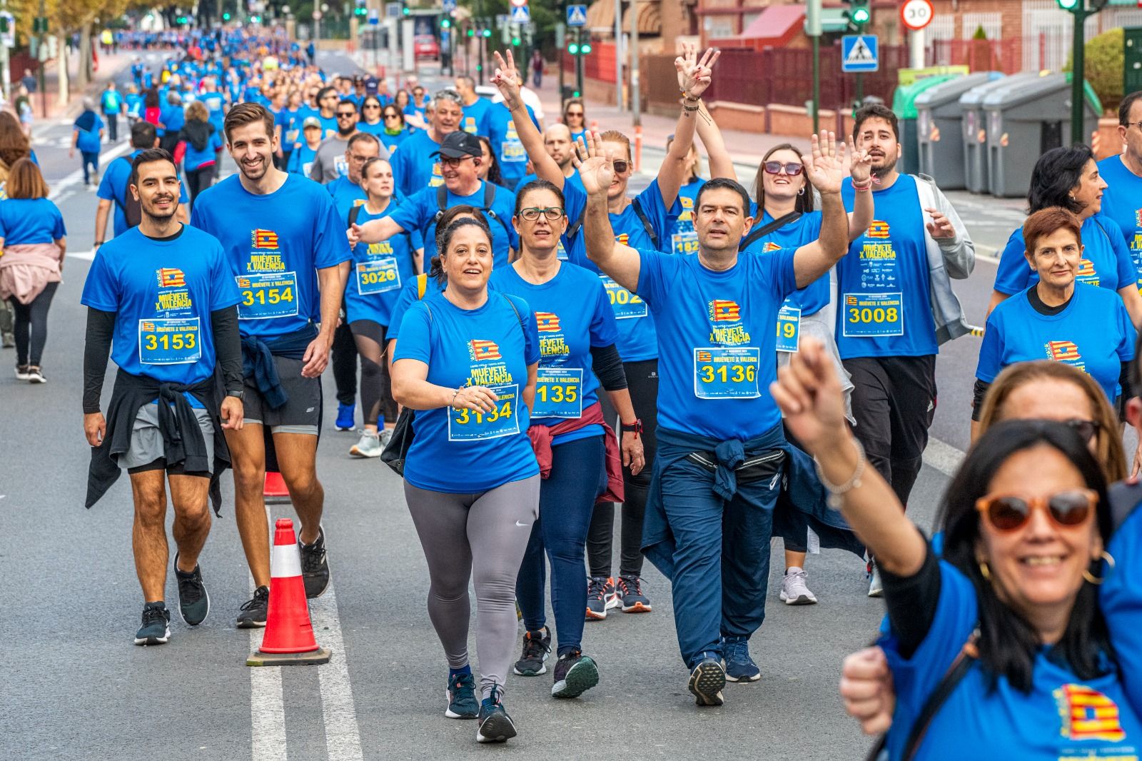 La carrera solidaria &#039;Muévete X Valencia&#039;, en imágenes (I)