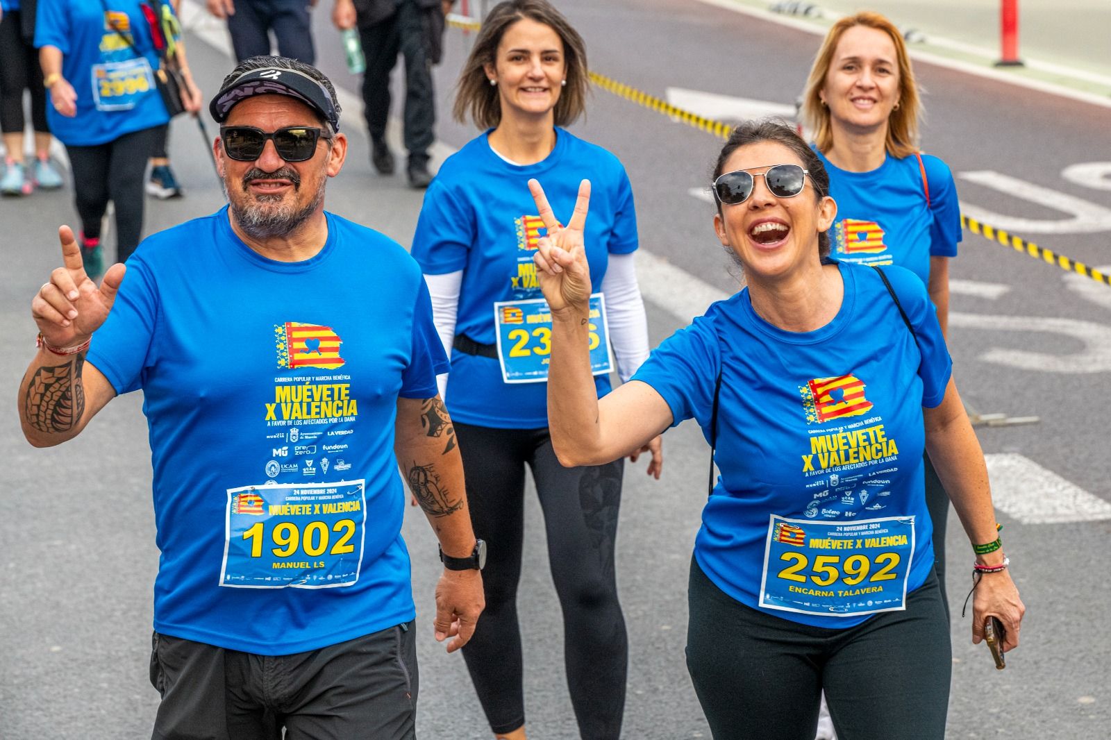 La carrera solidaria &#039;Muévete X Valencia&#039;, en imágenes (I)