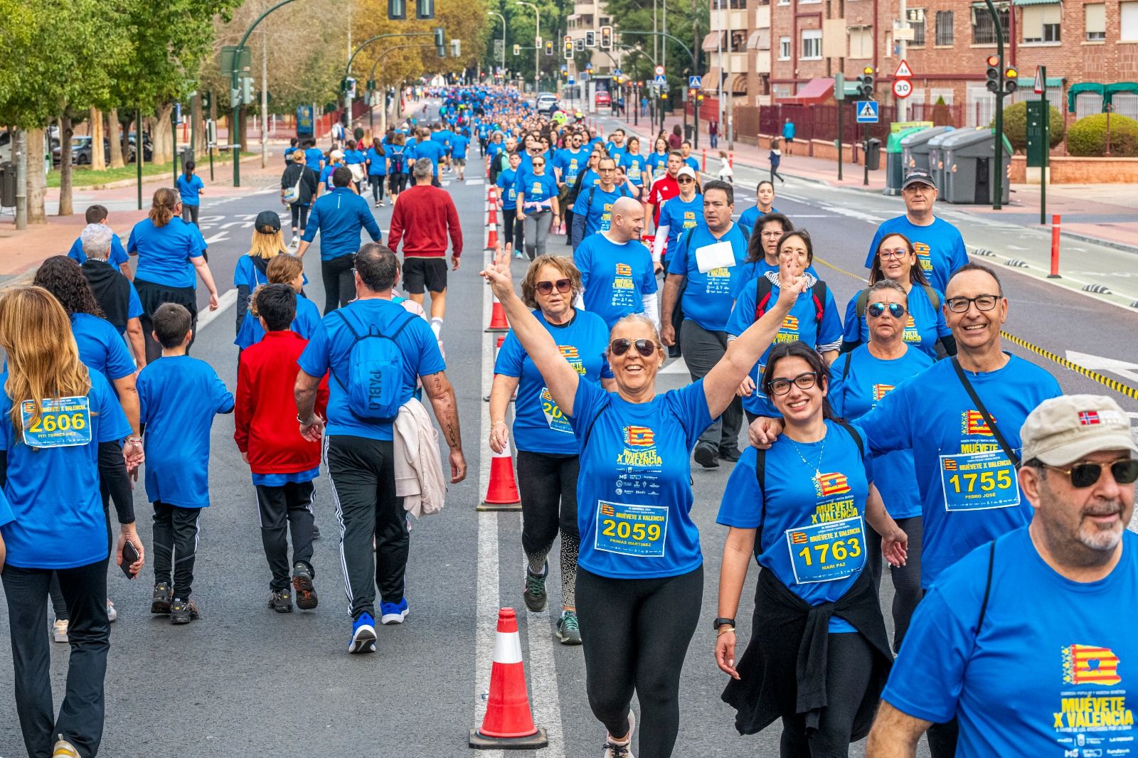 La carrera solidaria &#039;Muévete X Valencia&#039;, en imágenes (I)