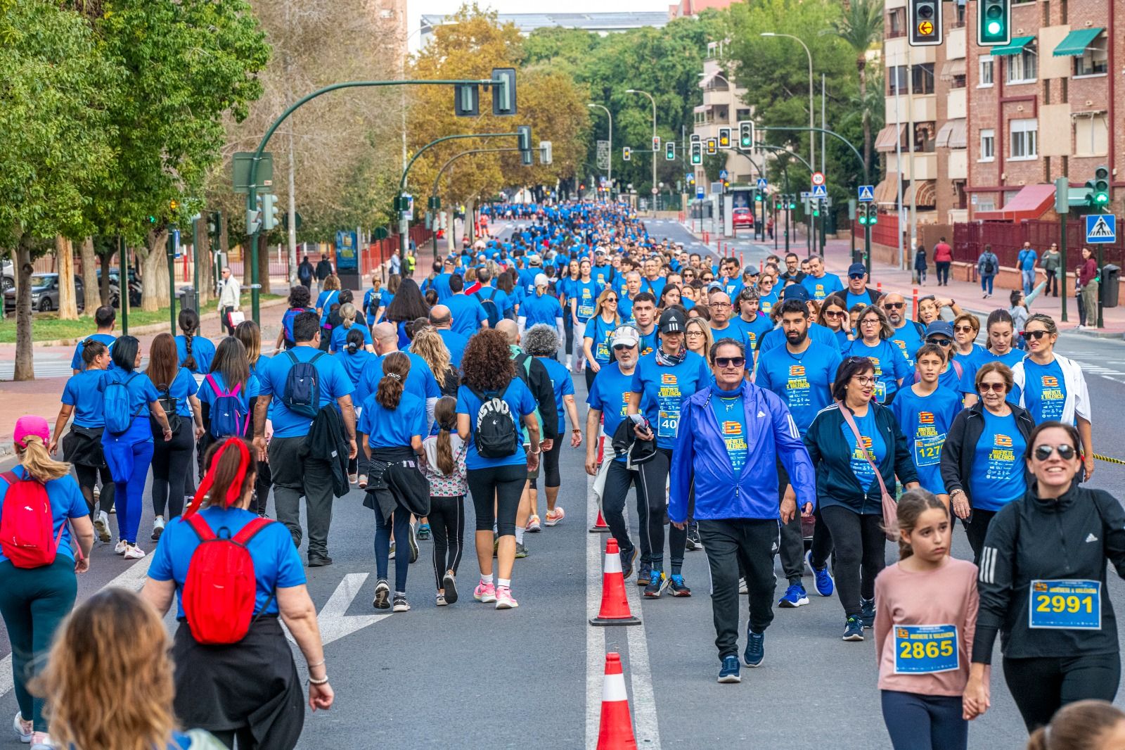 La carrera solidaria &#039;Muévete X Valencia&#039;, en imágenes (I)