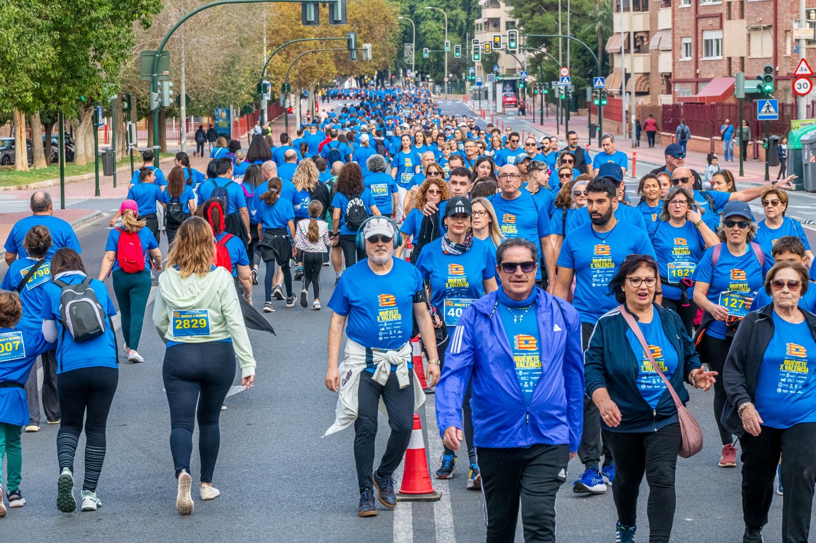 La carrera solidaria &#039;Muévete X Valencia&#039;, en imágenes (I)