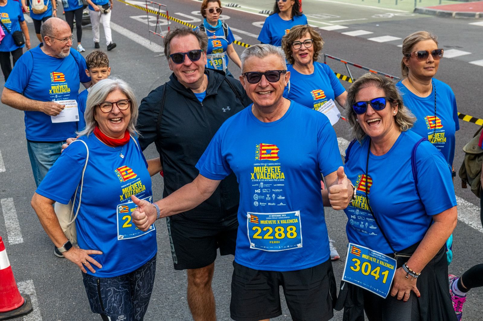 La carrera solidaria &#039;Muévete X Valencia&#039;, en imágenes (I)
