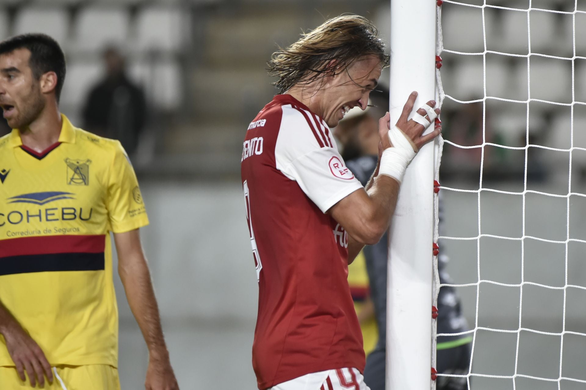 El empate del Real Murcia frente al Atlético Sanluqueño, en imágenes