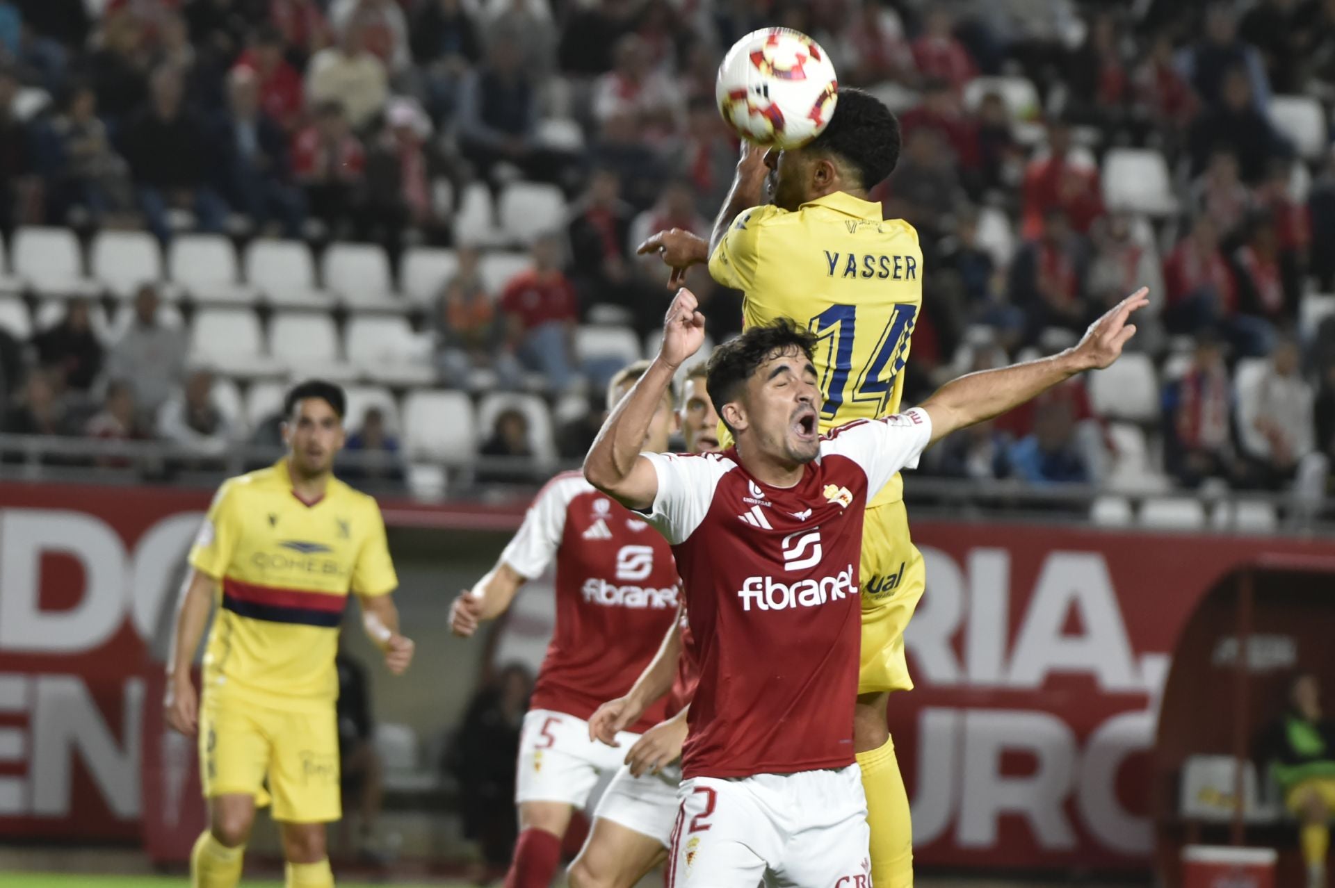 El empate del Real Murcia frente al Atlético Sanluqueño, en imágenes