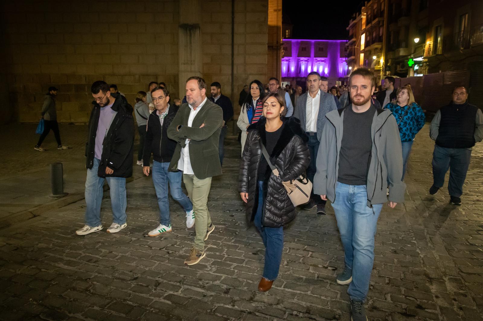 Las imágenes de la marcha del 25-N contra la violencia de género en Orihuela