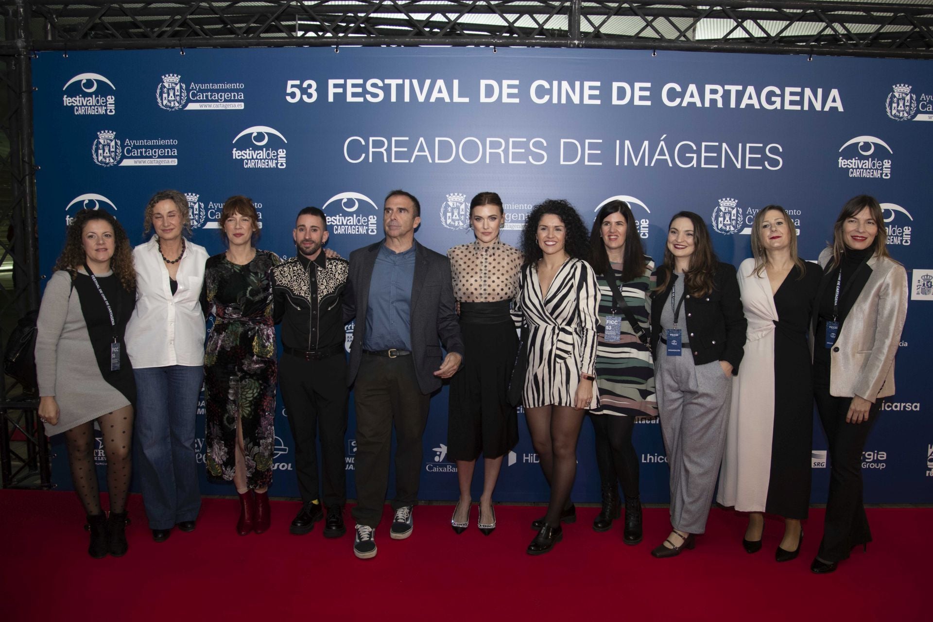 Las imágenes de Marta Nieto en el Festival Internacional de Cine de Cartagena