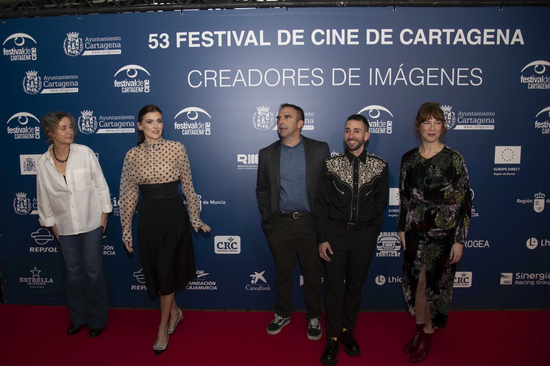 Las imágenes de Marta Nieto en el Festival Internacional de Cine de Cartagena